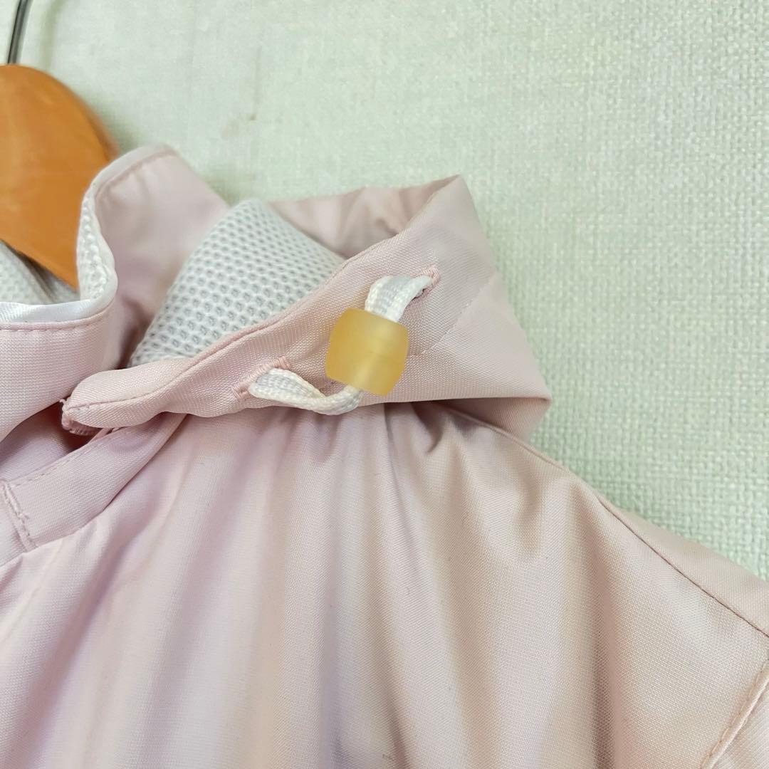 美品【courreges/クレージュスポーツ】DIAPLEX ×ピンク パーカー