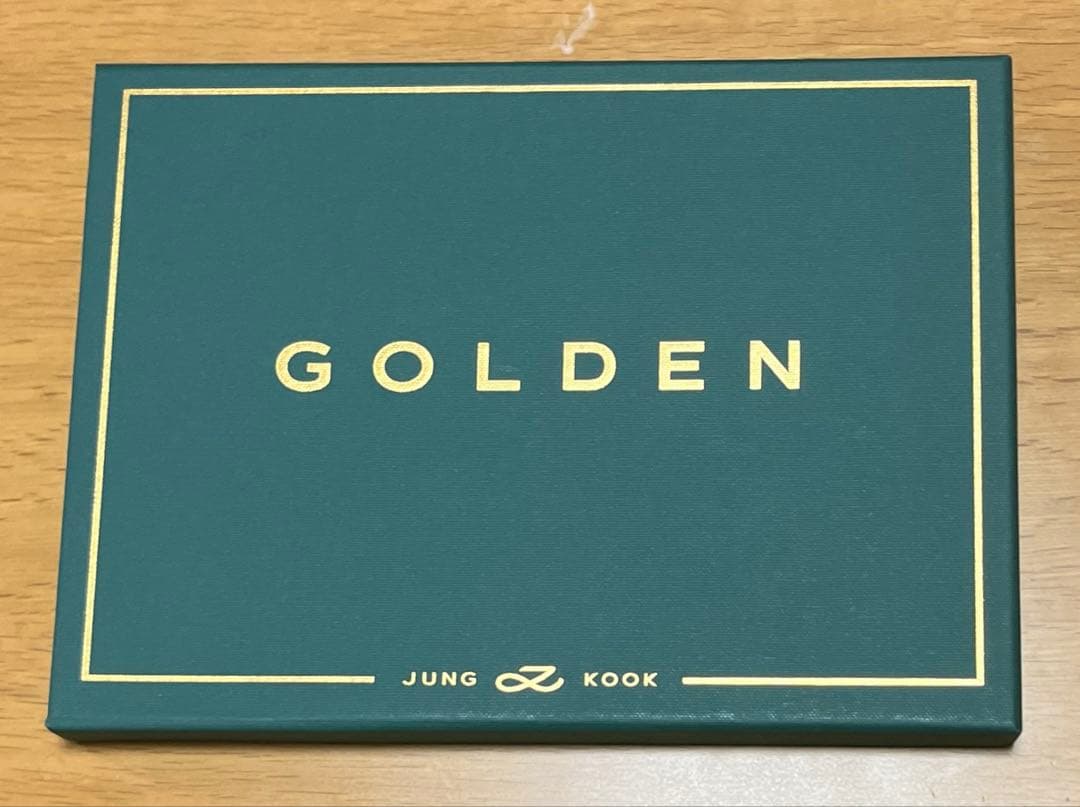 JUNGKOOK GOLDEN 3形態セット（青・白・緑）付属品完