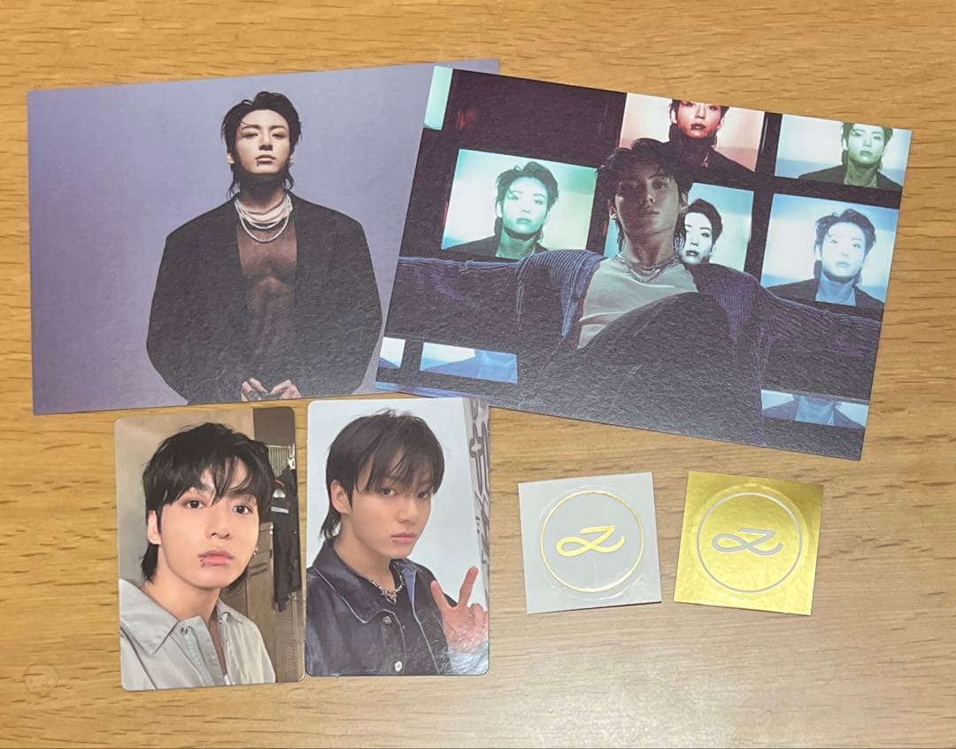 JUNGKOOK GOLDEN 3形態セット（青・白・緑）付属品完
