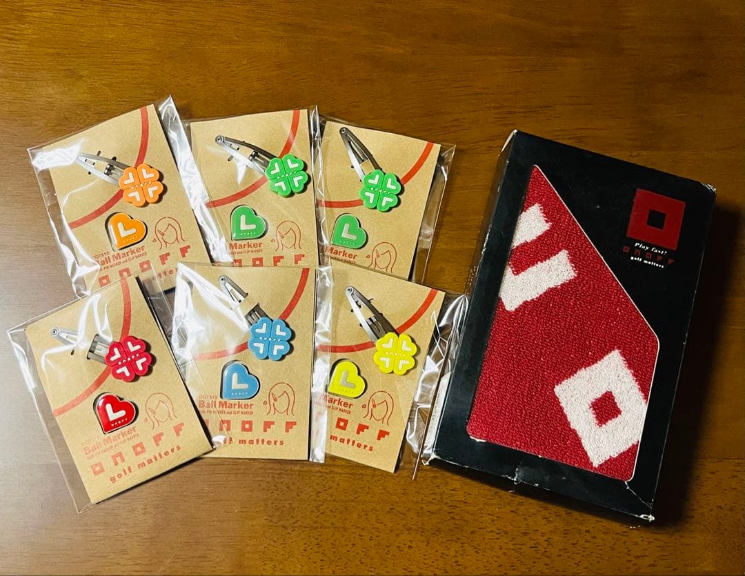 ゴルフマーカーまとめ売りコレクション品 未使用パーリーゲイツ マークアンドロナ