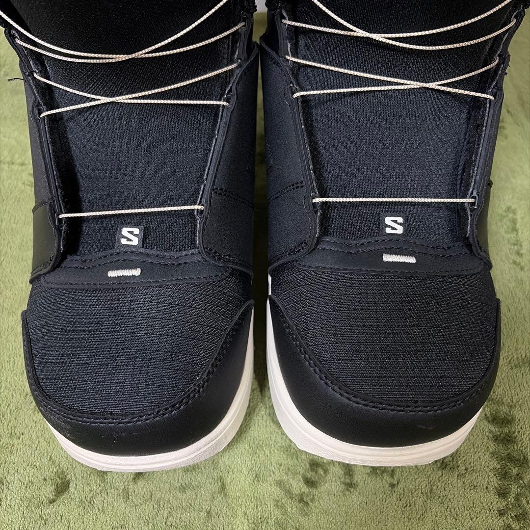 【美品】滑走2日SALOMON FACTION BOA スノーボードブーツ28