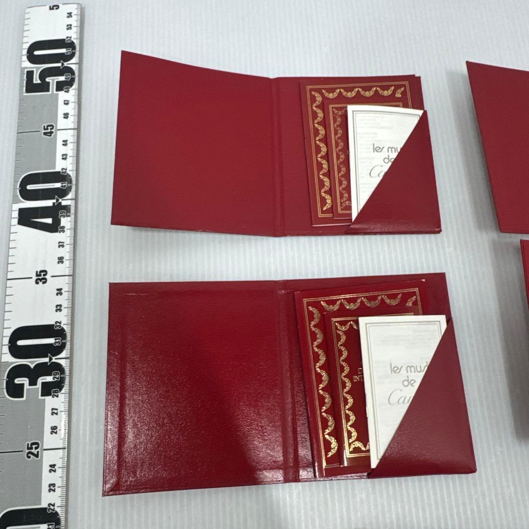 Cartier カルティエ 空箱 時計ケース 3点 説明書等各種 まとめ