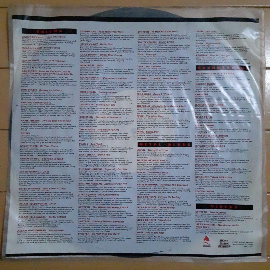 LPレコード MOTORHEAD NO SLEEP AT ALL