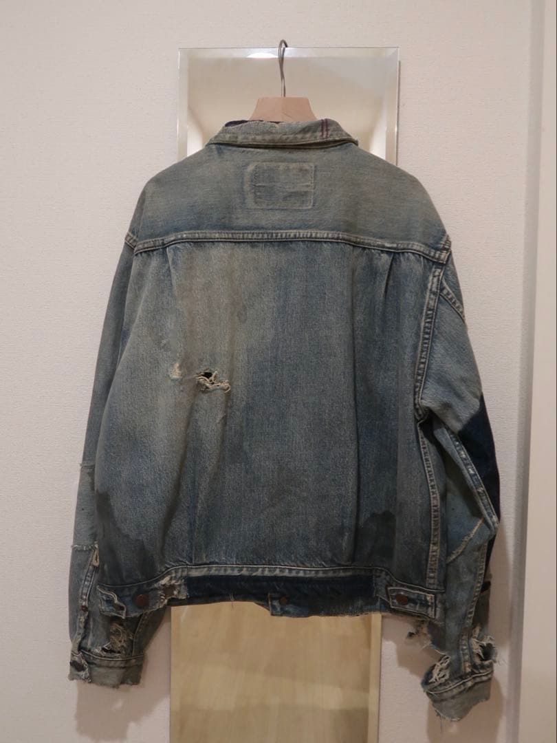 【24SS】ANACHRONORM ハードリメイク 1st デニムジャケット