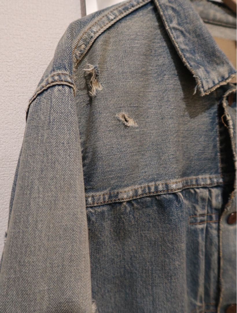 【24SS】ANACHRONORM ハードリメイク 1st デニムジャケット