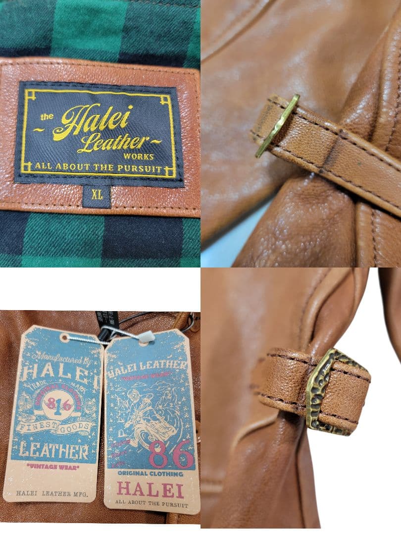 新品 20S 復刻 A-1 ゴートレザー コサックジャケット アインシュタイン