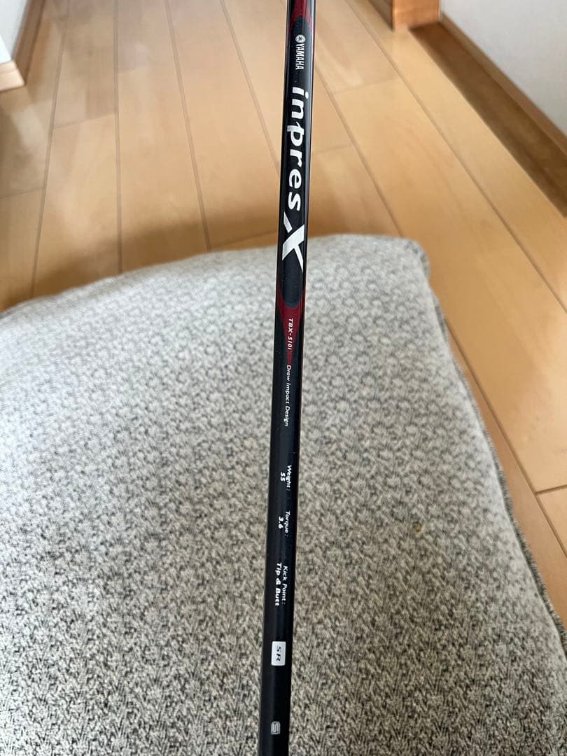 良品ヤマハ　インプレスX D BLACK　希少4番アイアン単品　カーボン硬さSR