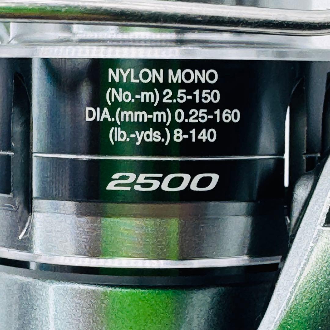 【美品】シマノ 21 ナスキー 2500【使用少・回転良好】SHIMANO