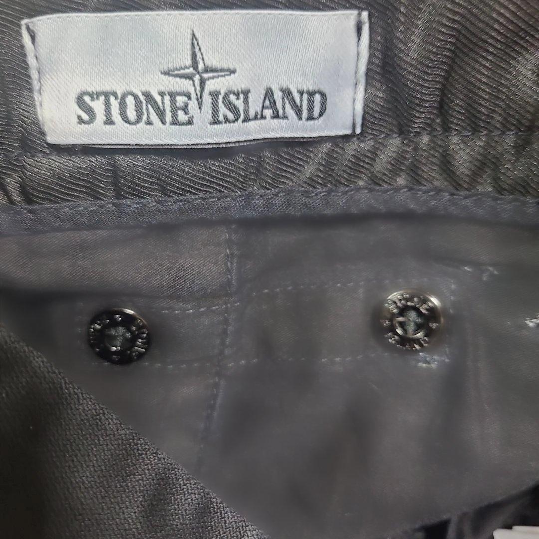 ストーンアイランド 黒 stone カーゴパンツ ブラック w28