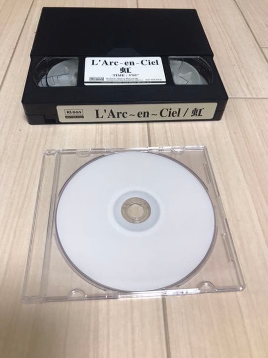 ラルク　虹　Sonyサンプルテープ、初版CD、パーアビオンセット　コレクターズ