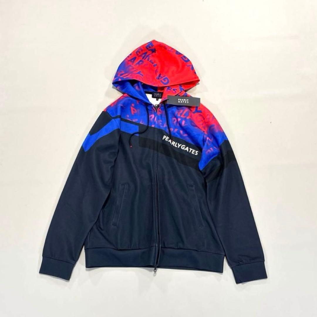 未使用品❗️パーリーゲイツ　ダブルジップ　パーカー　ブルゾン　ジャケット　5/L