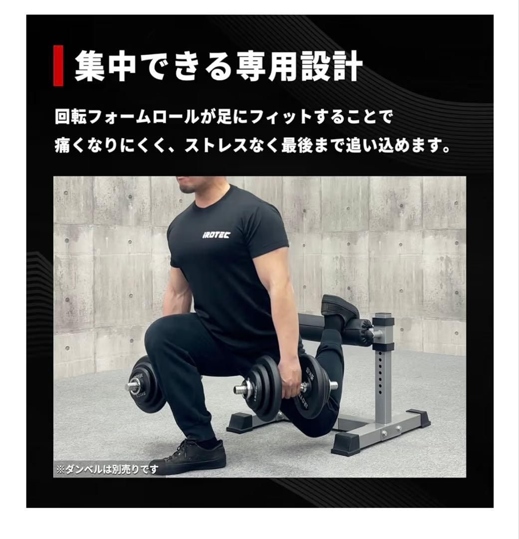 アイロテック　ブルガリアンスクワット