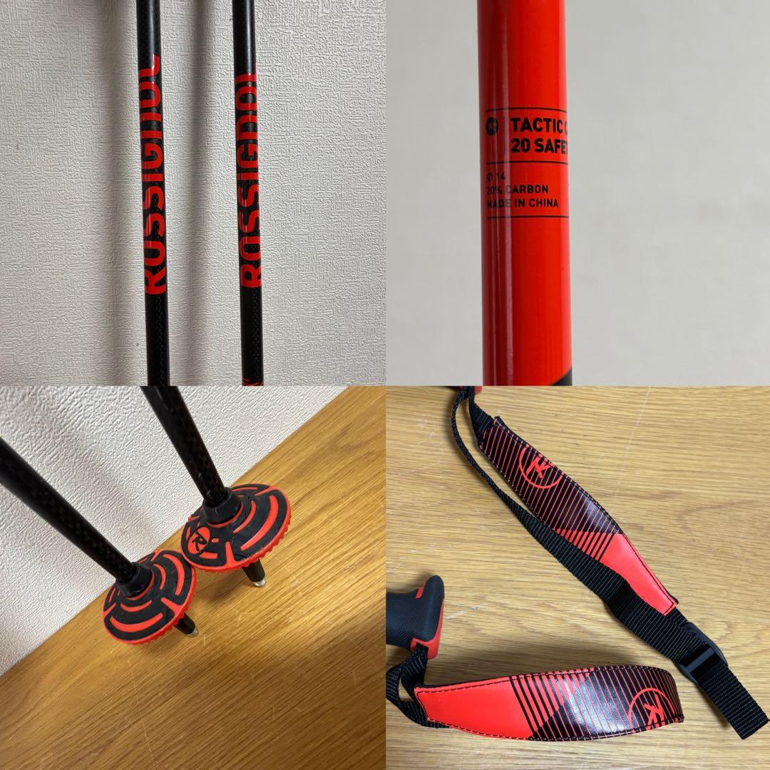 22年　ROSSIGNOL 160cm カーボンストック120cm ケース付