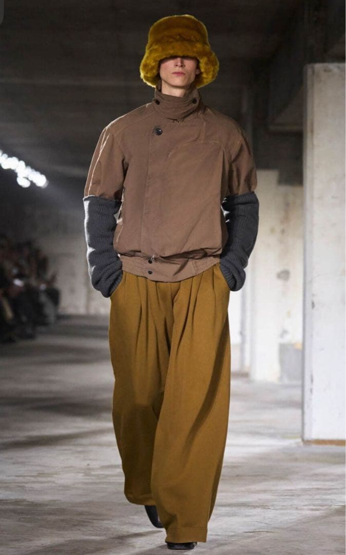 新品 ドリスヴァンノッテン ファーバケットハット dries van noten