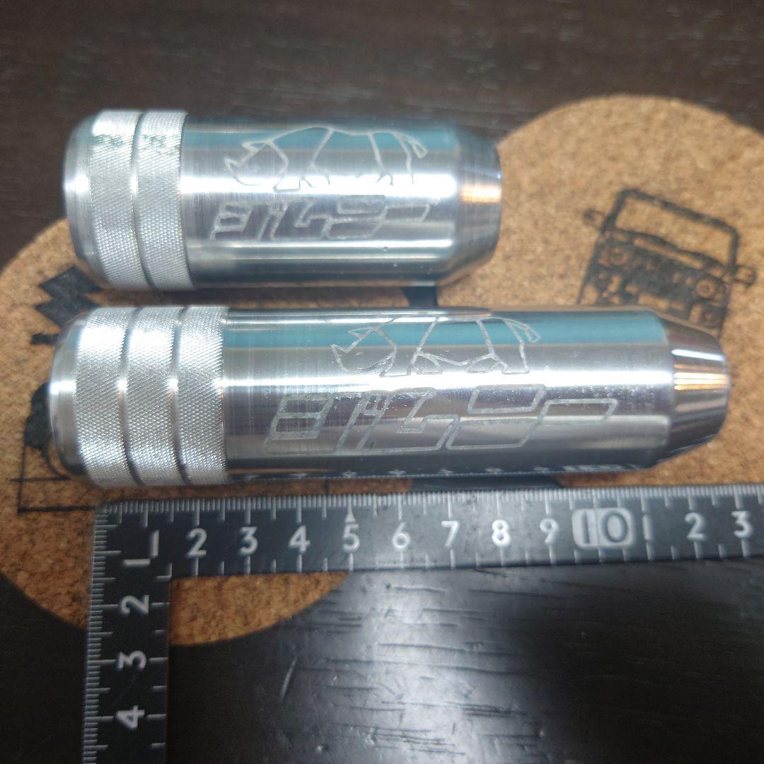 シフトノブ　トランスファーノブセット　ジムニーカタカナロゴ　アルミ鋳造