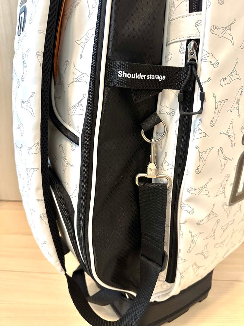 新品／未使用品｜PINGピン｜ゴルフキャディバッグ 9型ホワイト／ブラック