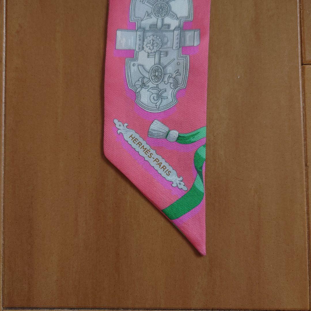 HERMES エルメス リボンスカーフ ツイリー