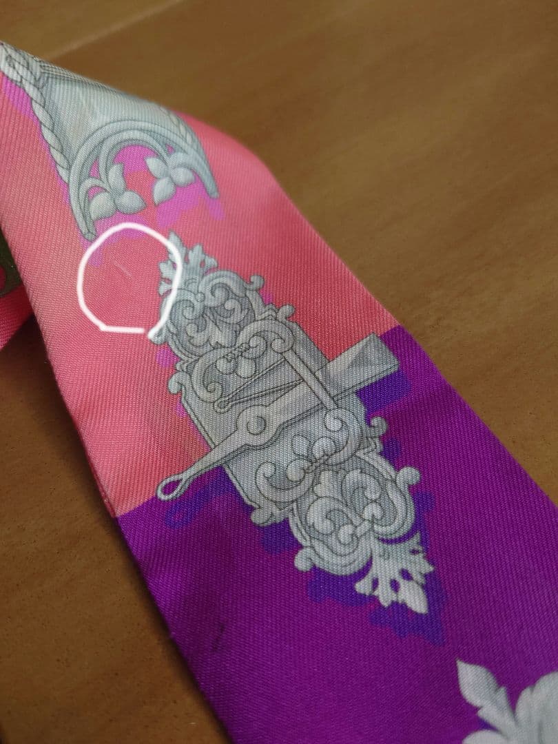 HERMES エルメス リボンスカーフ ツイリー