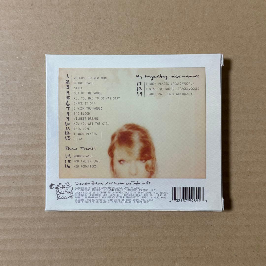 Taylor Swift 1989 チェキ ポラロイド 52枚セット CD