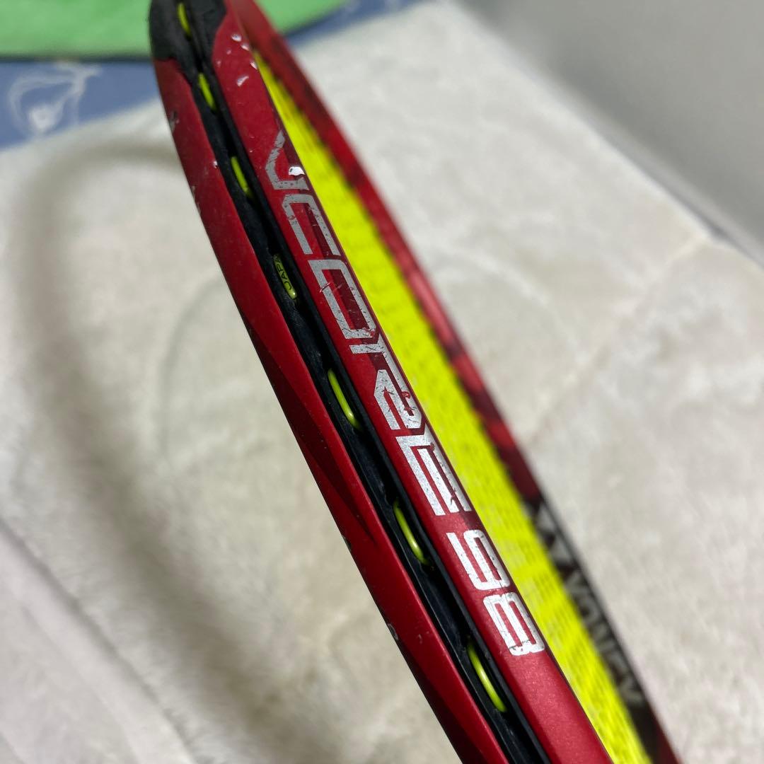 VCORE テニスラケット レッド　ポリツアープロ