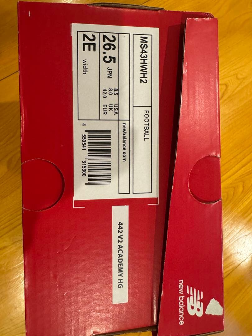 New Balance 442 サッカーシューズ ホワイト/ピンク