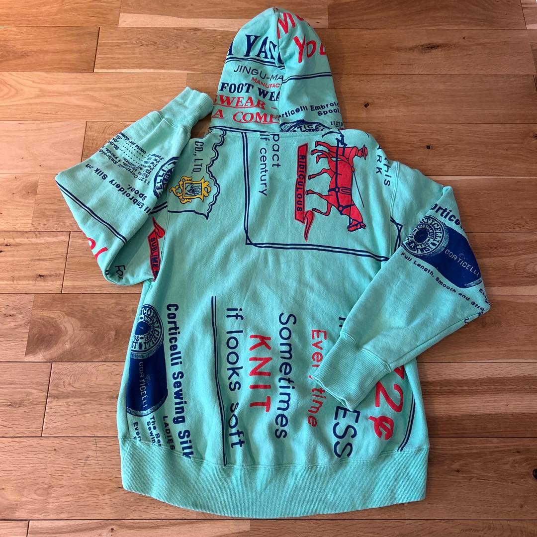 maison miharayasuhiro デザインパーカー Fsize