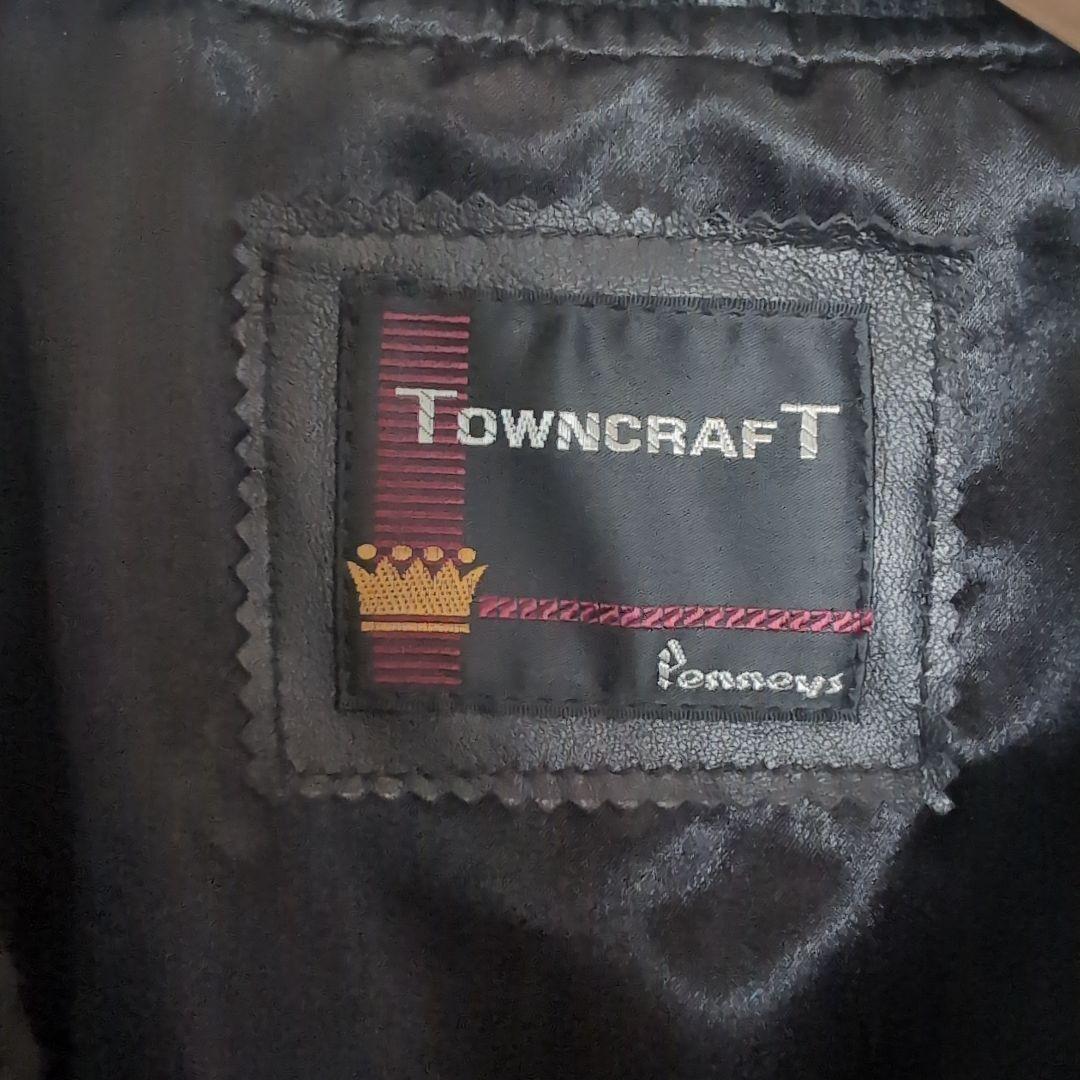 美品　ほぼ未使用　シープレザー　Mサイズ　TOWNCRAFT ダービー　メンズ