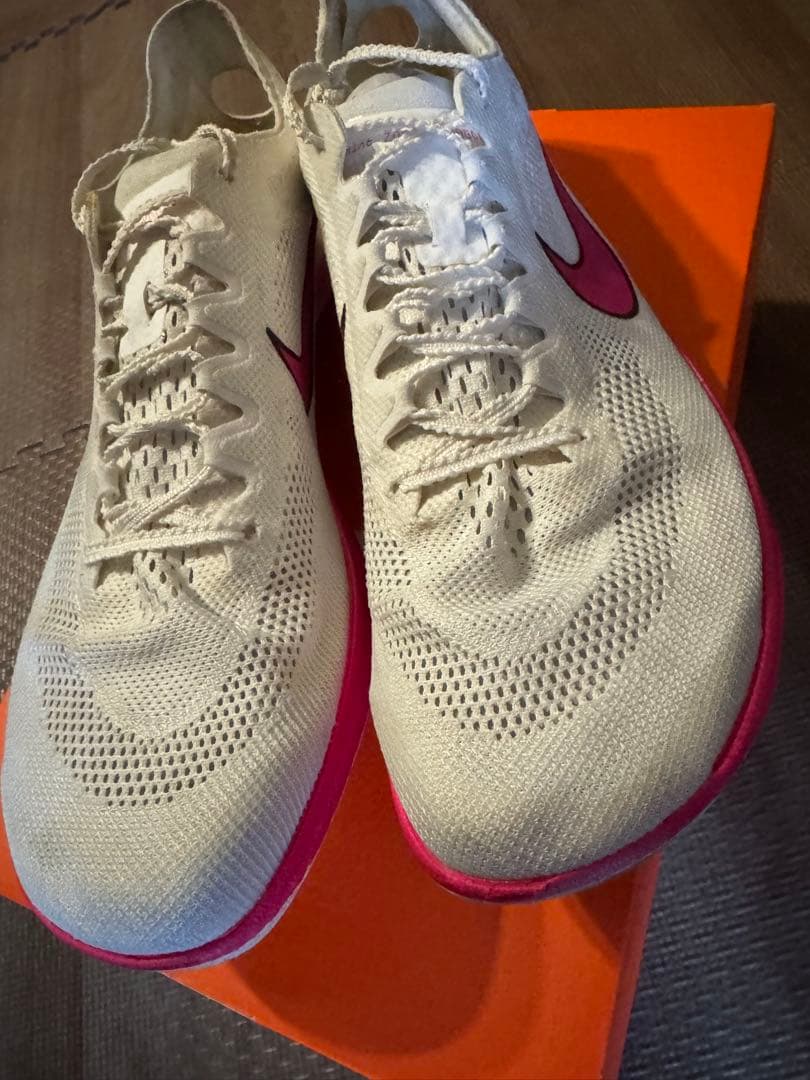 NIKE ZOOMX DRAGONFLY ホワイト/ピンク 25.5cm