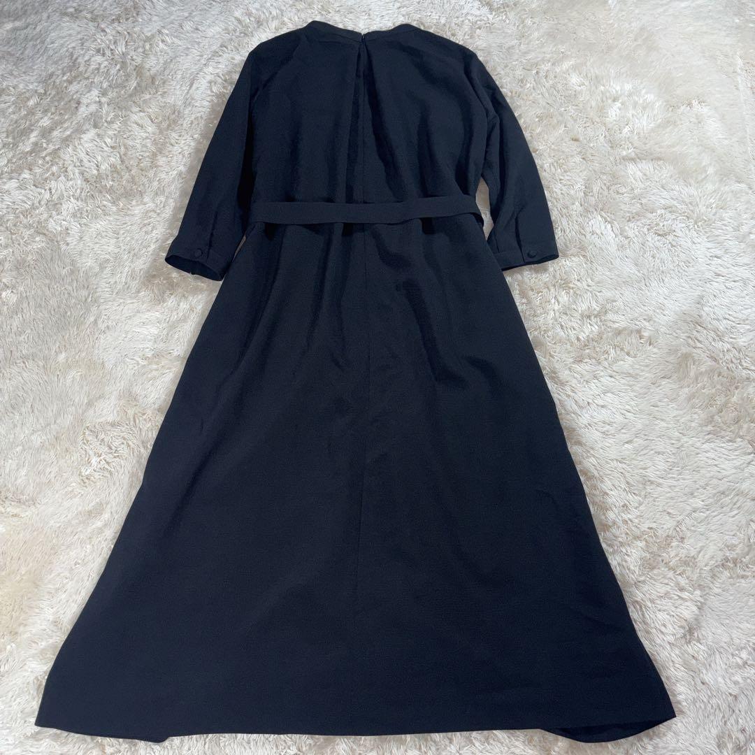 49AV.JUNKO SHIMADA ワンピース ロングドレス 黒 M サイズ