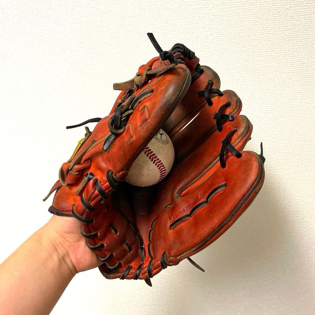 388 ミズノプロ キップレザー 即戦力 硬式 内野手用グローブ