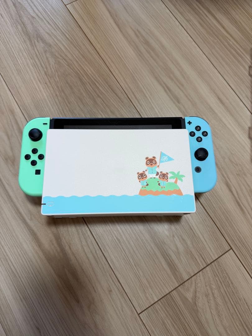 み*ゆ様 Nintendo Switch 本体 青緑色 ACアダプター付き