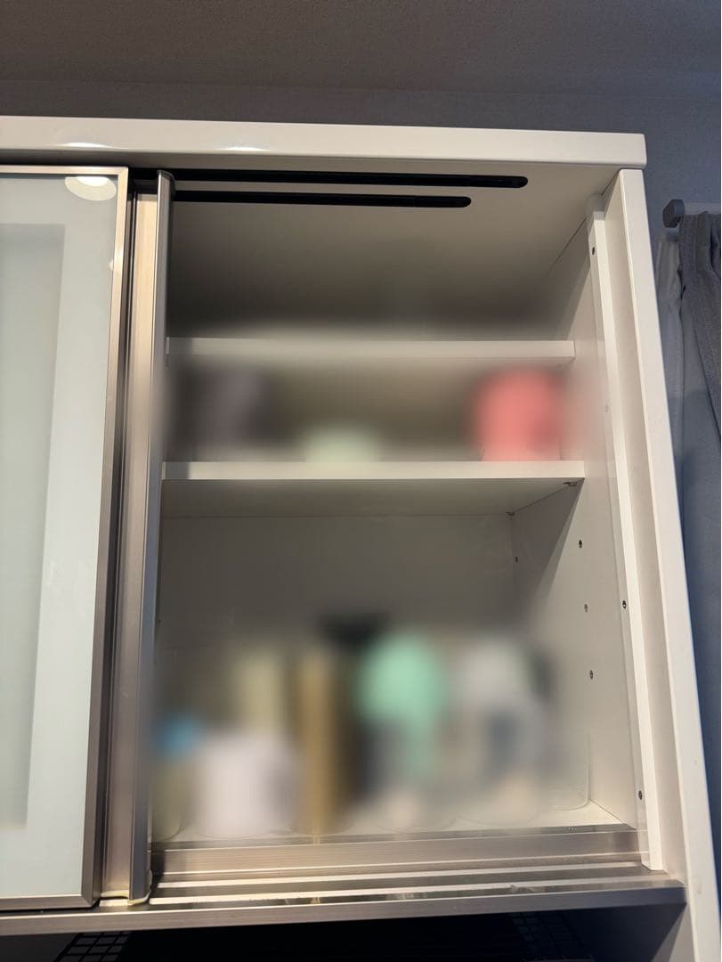 【中古】キッチンボード 食器棚 幅100