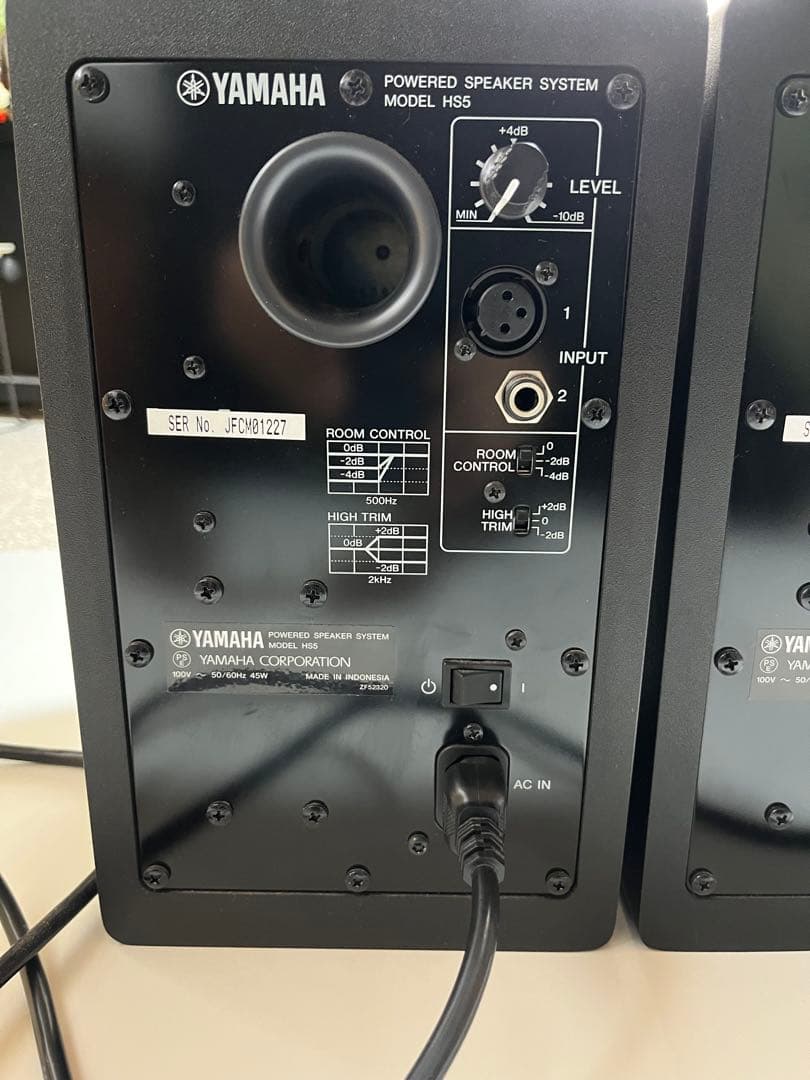 【極美品・元箱付】YAMAHA HS5 ペア　オヤイデ PA-02 V2 セット