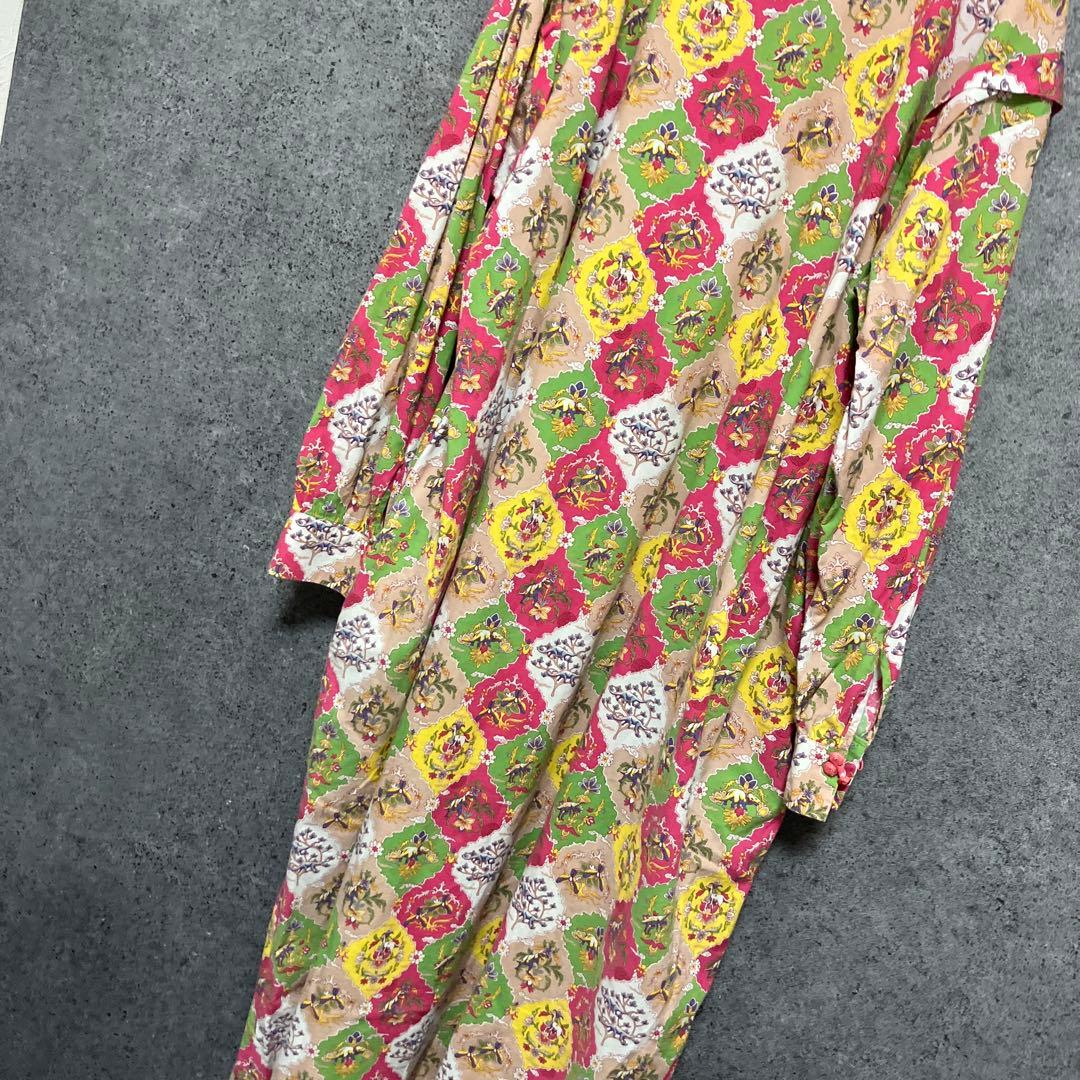I am I Dinosaur in flower オーバーチャイナワンピース