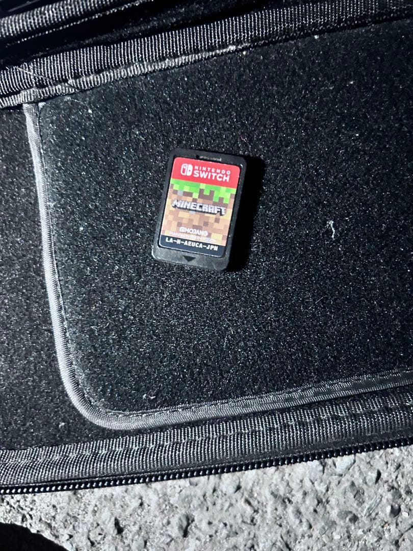 Nintendo Switch ホワイト/ブラック 本体 マイクラのカセット付き