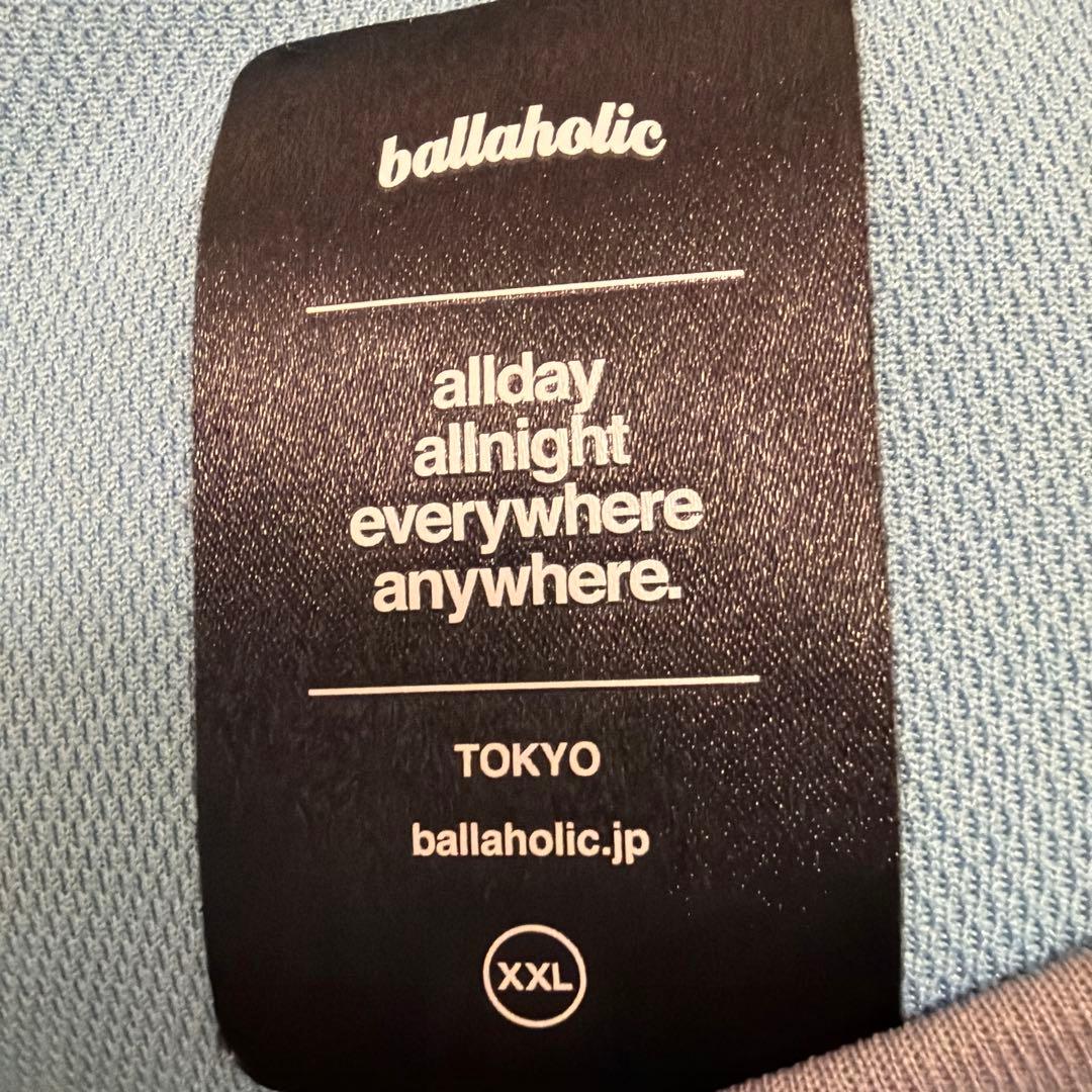 ballaholic 紺色と水色 長袖 XXL ウェア