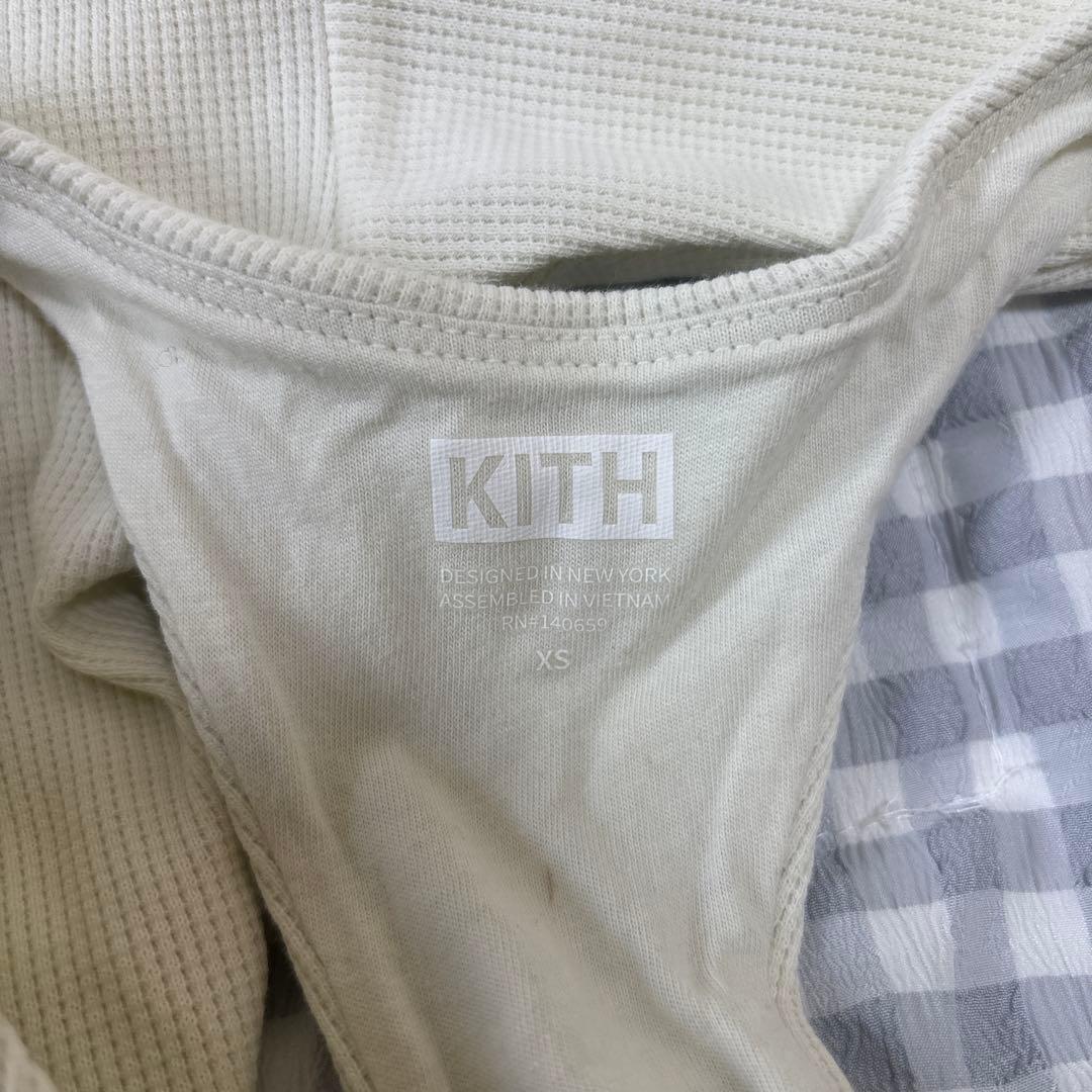 KITH パーカーとタンクトップセット XS クリーム