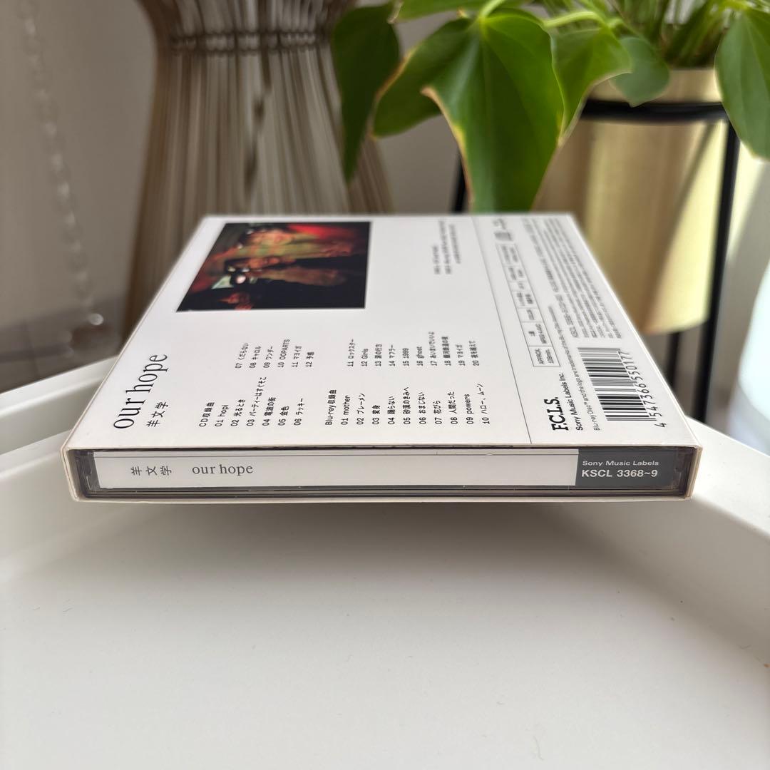 羊文学 our hope 初回生産限定盤 CD+Blu-ray