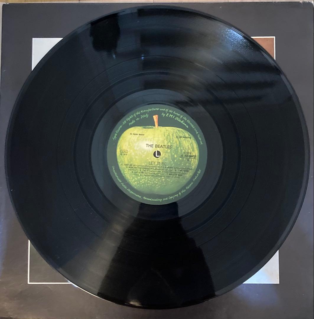 稀少イタリア盤Let It BeレットイットビーBeatlesビートルズレコード