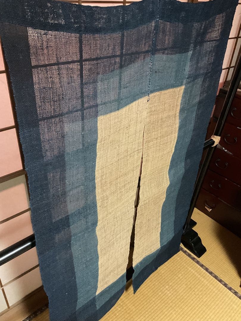 本麻製暖簾　　1294
