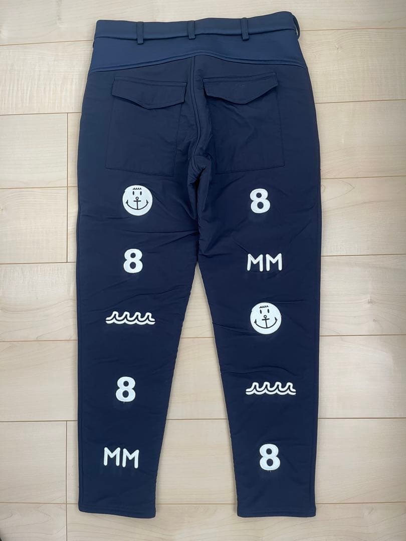 MUTA MARINE ボンディング スラックスパンツ(5)M ネイビー