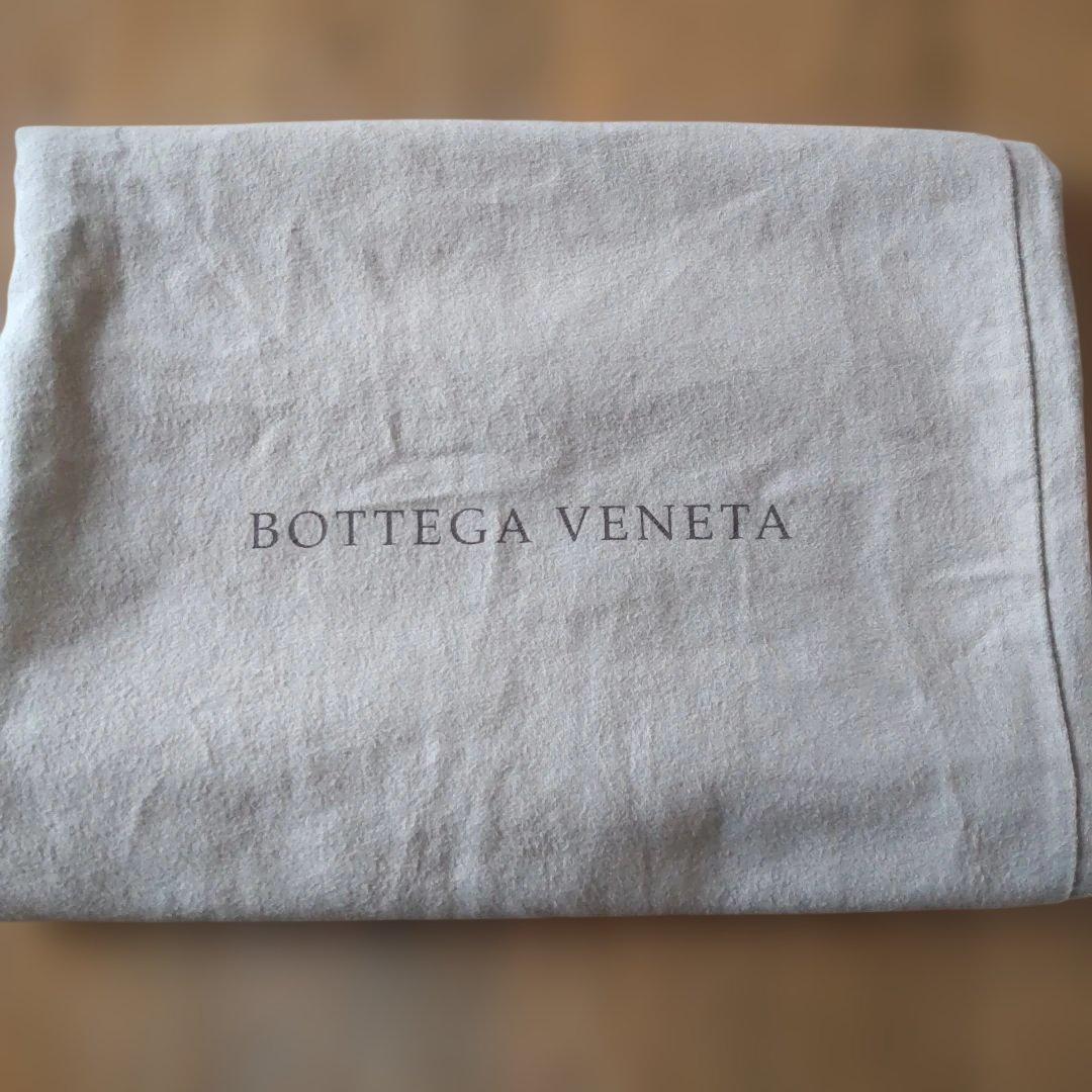 BOTTEGA　BENETA 黒のキャンバスレザートートバッグ