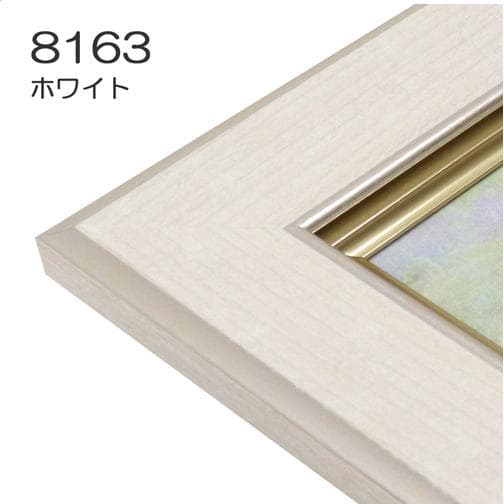 アクリル画　原画　「スイセンの咲く丘02」額縁付　SMサイズ　キャンバス