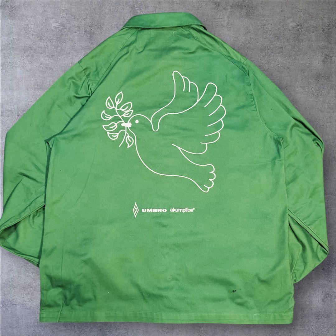 UMBRO akomplise コラボジャケット 鳩プリント L