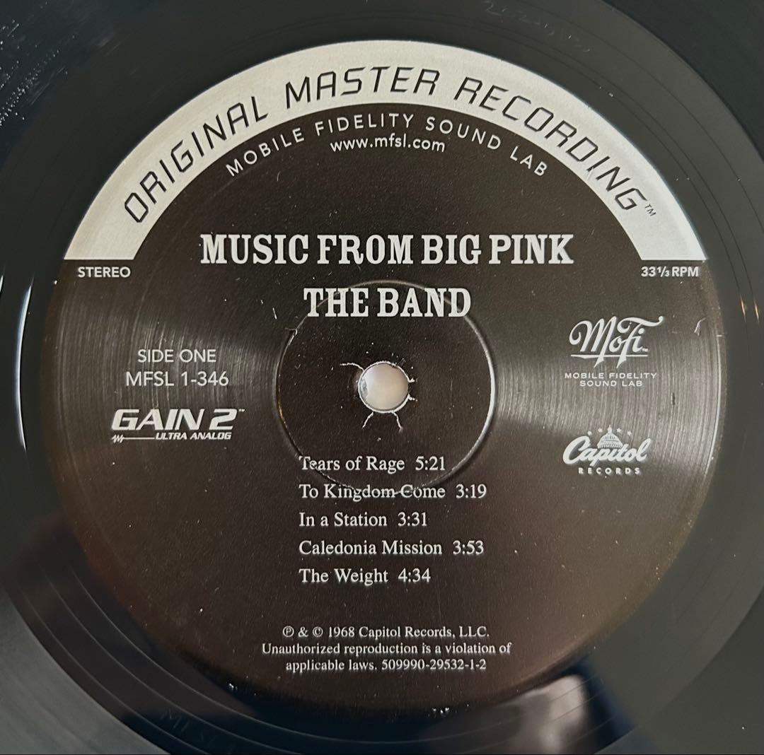 【高音質LP 限定】THE BAND / MUSIC FROM BIG PINK