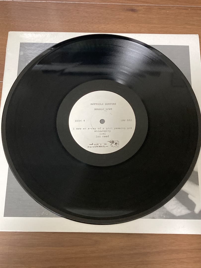 USオリジナルBUTTHOLE SURFERS「DOUBLE LIVE」レコード