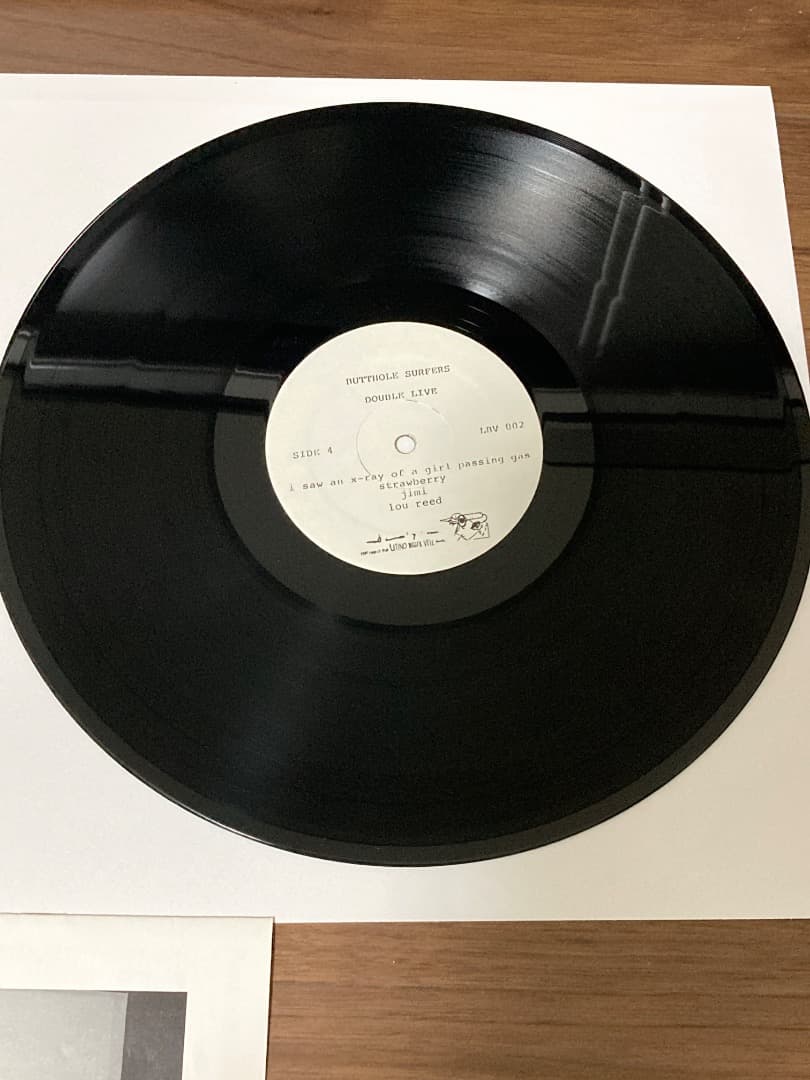 USオリジナルBUTTHOLE SURFERS「DOUBLE LIVE」レコード
