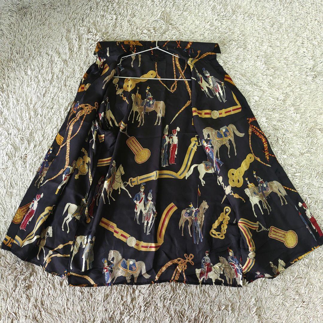 【美品】ETRO　エトロ　シルク　絹　42 XLサイズ　長袖シャツ　貴婦人　比翼
