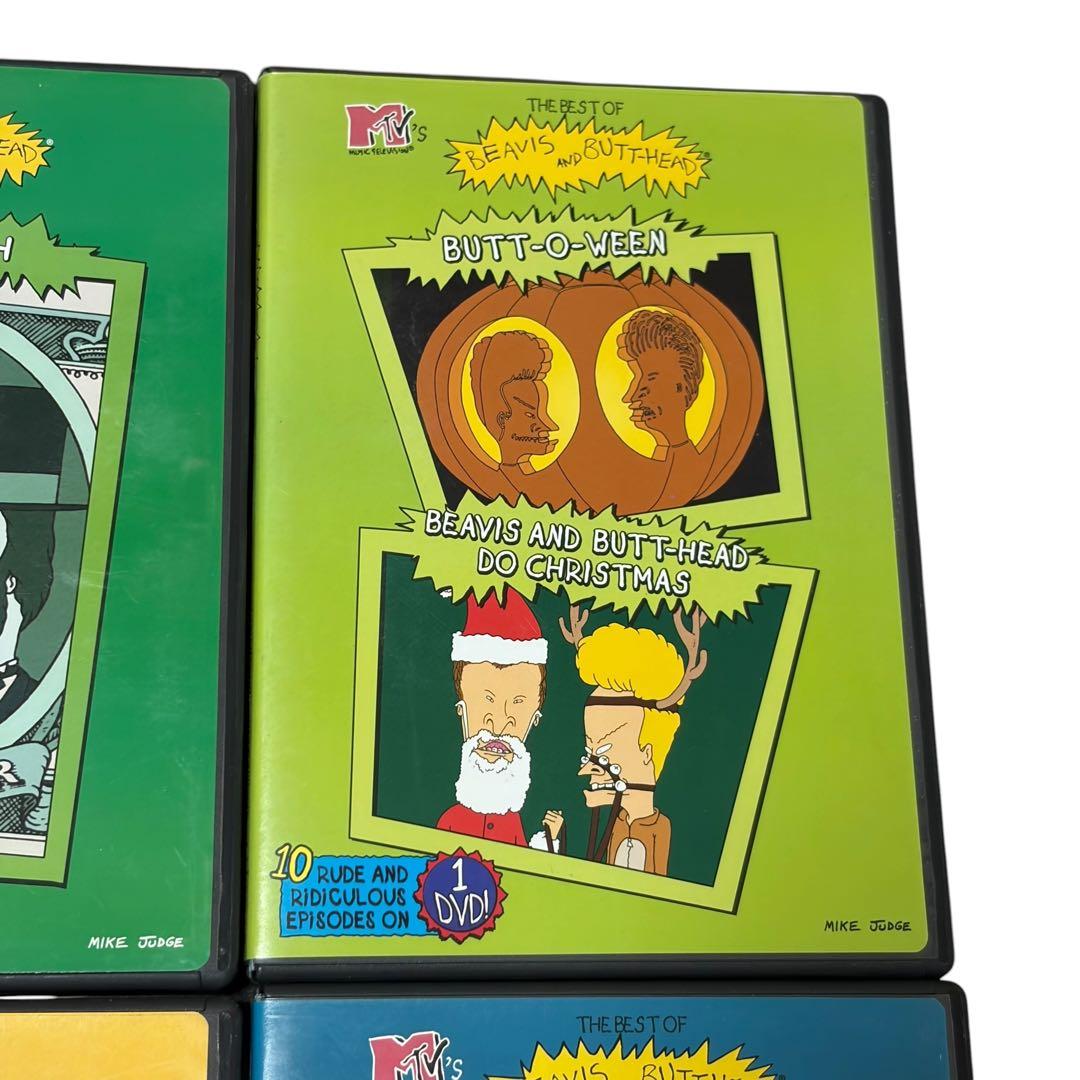 MTV ビーバス・アンド・バットヘッド DVD 4枚セット まとめて 北米版
