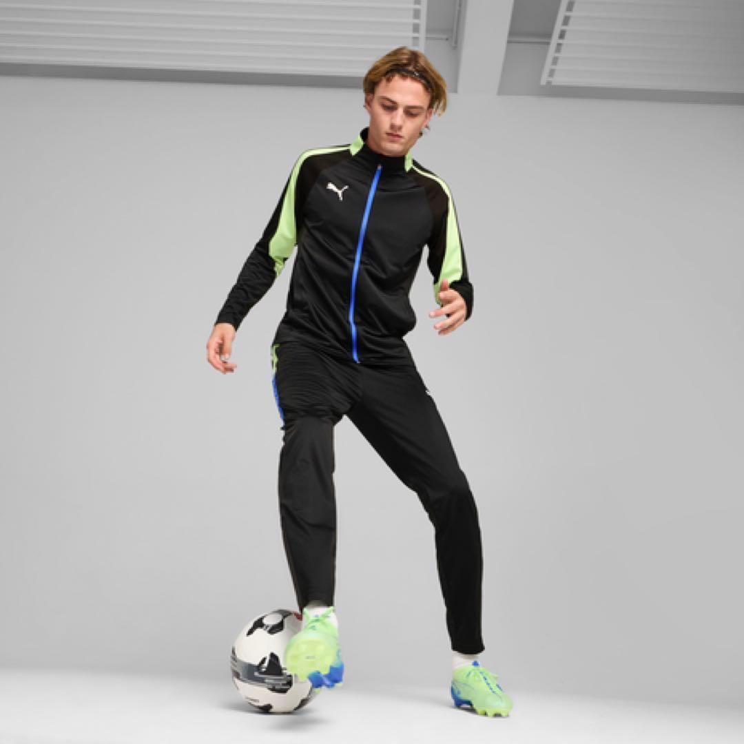新品半額 Puma プーマ サッカー フットサル ジャージ 上下セット L-XL
